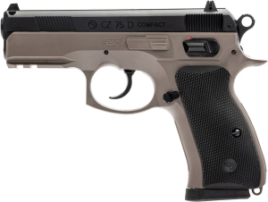Пістолет страйкбольний ASG CZ 75D Compact FDE Spring кал. 6 мм