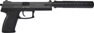 Купить Пістолет страйкбольний ASG DL 60 SOCOM Spring кал.6 мм Black  Фото 1