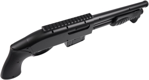 Купить Рушниця страйкбольна ASG DiscoveryLine pump-action Spring 6 мм Black  Фото 3