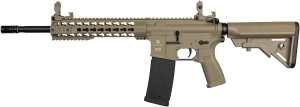 Купить Гвинтівка страйкбольна Evolution Recon Superlite 14.5" Carbontech AEG 6 мм Tan  Фото 2