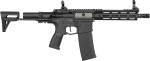 Гвинтівка страйкбольна Evolution Ghost S EMR PDW Carbontech AEG 6 мм Black