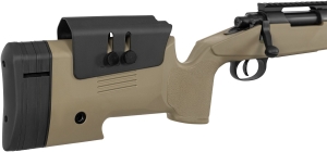 Купить Гвинтівка страйкбольна Evolution M40 Spring 6 мм Tan  Фото 3