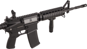 Купить Гвинтівка страйкбольна Evolution Recon SOPMOD 14.5" Carbontech AEG 6 мм Black  Фото 4