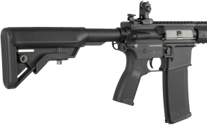 Купить Винтовка страйкбольная Evolution Recon 10" Amplified Carbontech AEG 6 мм Black  Фото 3