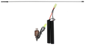 Купить Гвинтівка страйкбольна CYMA CM.091 6 мм Black  Фото 8