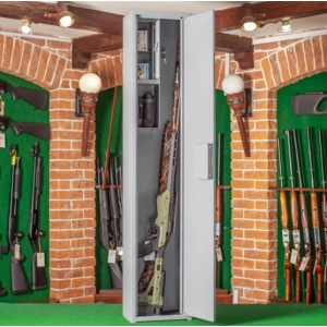 Купить Сейф збройовий ШОЕ-1400, сірий  Фото 2