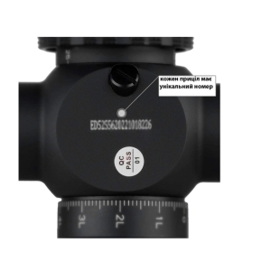 Купить Discovery Optics ED-AR 1-6x24IR FFP (30 мм, підсвічування)  Фото 6