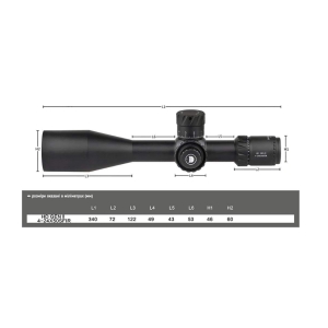 Купить Discovery Optics HD GEN2 4-24x50 SFIR FFP Zero-Stop (34 мм, підсвічування)  Фото 2