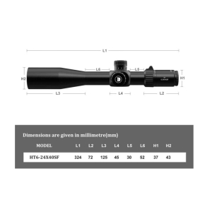 Купить Discovery Optics HT 6-24X40SF FFP (30 мм, без підсвічування)  Фото 3