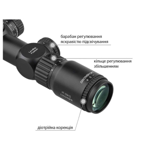 Купить Discovery Optics HT Gen2 6-24x44 SFIR FFP (30 мм, подсветка)  Фото 2