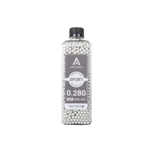 Страйкбольні кулі Arcturus RS SPORT Match Grade 0.28g BBs 3000 pcs bottle White