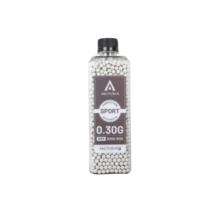 Страйкбольные шарики Arcturus RS SPORT Match Grade 0.30g BBs 3000 pcs bottle White