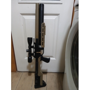 Купить Гвинтівка пневматична (PCP) ZBROIA Sapsan TAC-M 550/300 (кал. 4,5 мм, coyote) з ОП Б/У   Фото 1