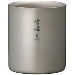 Кружка Snow Peak TW-124 Titanium Double Wall Stacking Mug 200ml