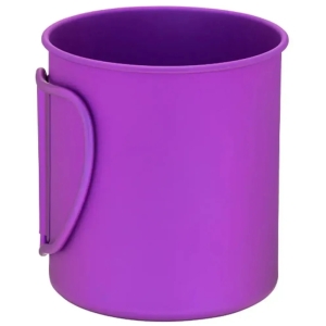 Купить Кружка Snow Peak MG-143-PR Ti-Single 450 Anodized Cup 450ml Purple  Фото 2