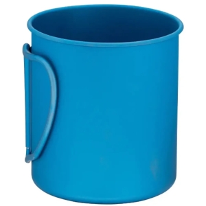 Купить Кружка Snow Peak MG-143-BL Ti-Single 450 Anodized Cup 450ml Blue  Фото 2