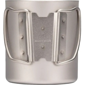 Купить Термокружка Snow Peak MG-051FHR Titanium Double Wall Mug 0.22l Grey  Фото 3