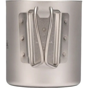 Купить Термокружка Snow Peak MG-051FHR Titanium Double Wall Mug 0.22l Grey  Фото 2