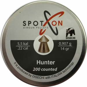 Купить Spoton Hunter кал. 5,5, 0,907 гр, 200 шт  Фото 