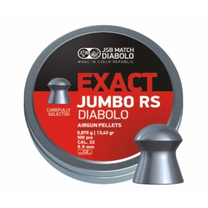 JSB Exact Jumbo RS Diabolo 5,5 мм, 0,87 г 500 шт