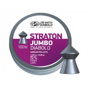 Купить JSB Diabolo Straton Jumbo 5,5 мм 1,030 гр. 500 шт  Фото 