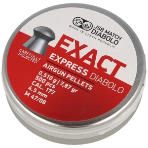 JSB Diabolo Exact Express 4,52 мм 0,510 гр, 500 шт