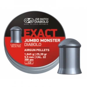 Купить JSB Exact Jumbo Monster 5,52 мм 1.645 гр, 200 шт  Фото 