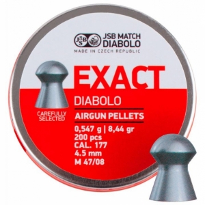 JSB Diabolo Exact, 4,5 мм, 0,547 гр. 200 шт