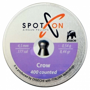 Купить Spoton Crow, 4,5 мм, 0.54 гр, 400 шт  Фото 1