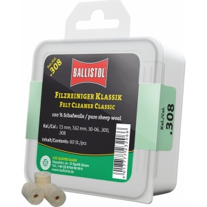 Патч для чистки Ballistol войлочный классический для калибра .308 60 шт/уп