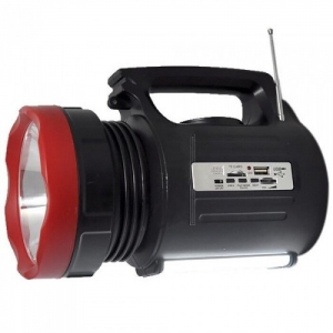 Купить Фонарь прожектор Yajia YJ-2890 10W фонарик с радио и Power bank  Фото 6