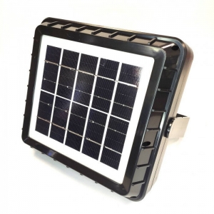 Купить Ліхтар портативний на сонячній батареї GDTIMES GD-9950 сонячна зарядна станція + 2 лампочки  Фото 1