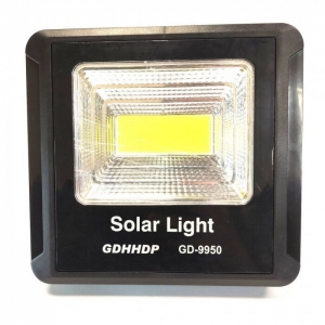 Купить Ліхтар портативний на сонячній батареї GDTIMES GD-9950 сонячна зарядна станція + 2 лампочки  Фото 4