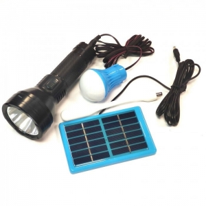 LED ліхтар із сонячною панеллю світлодіодна лампа та LED світильник YW-038