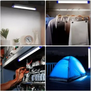 Купить Аккумуляторная кемпинговая подвесная лампа светильник с магнитами и солнечной панелью  Фото 2