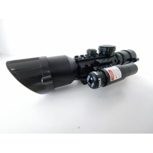 Купить Приціл оптичний M9 LS3-10x42E з ЛЦУ на Weaver Б/У  Фото 1